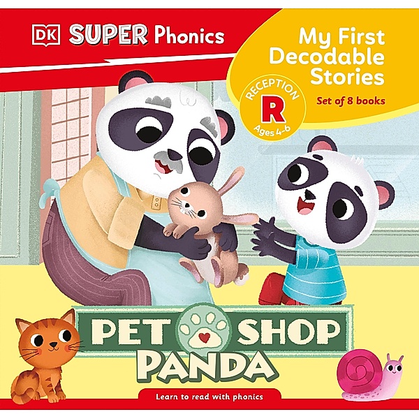 DK Super Phonics My First Decodable Stories Pet Shop Panda / DK Super Phonics, Dk