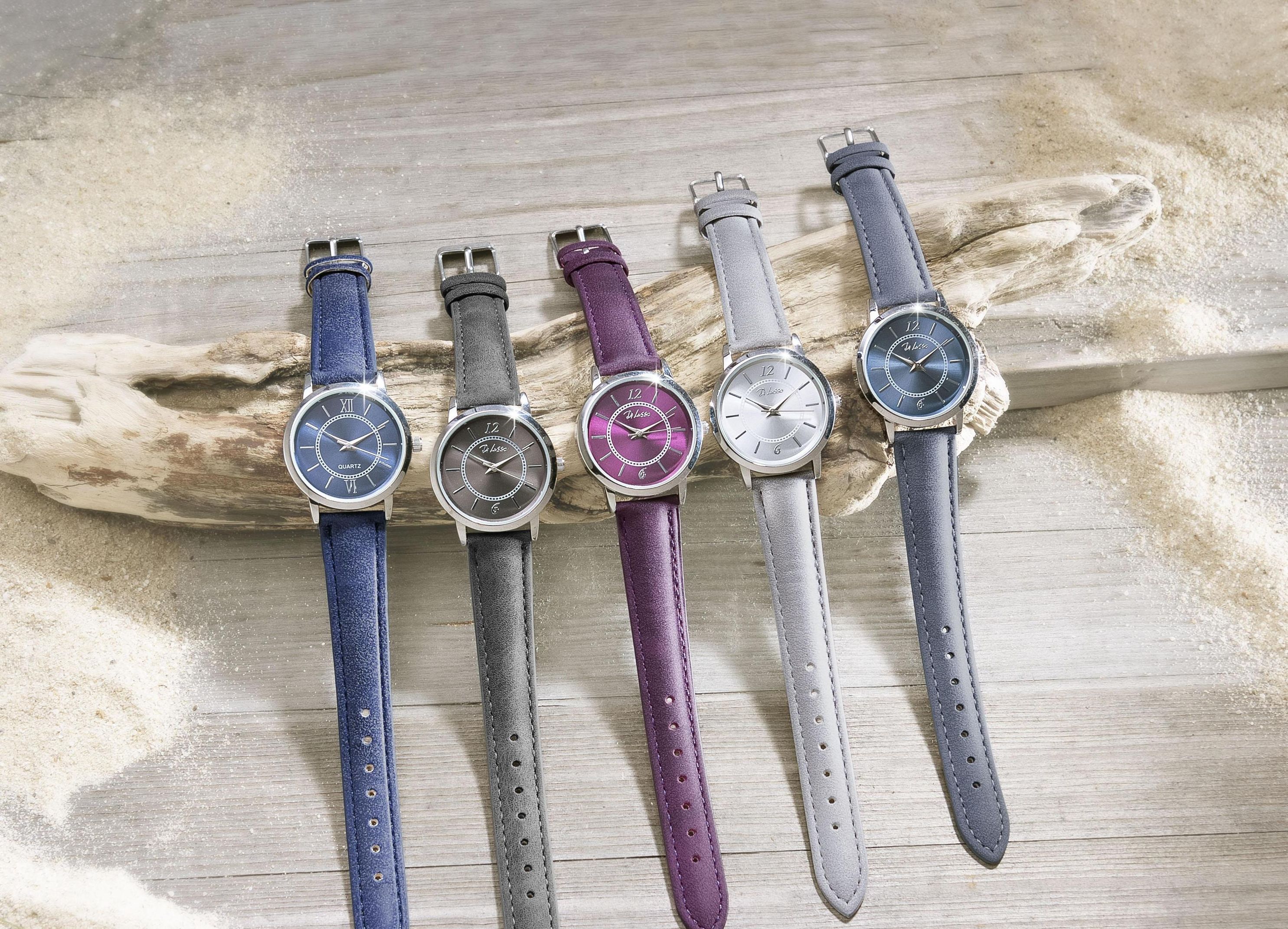 DL Armbanduhr Roma Farbe: dunkelblau bestellen | Weltbild.de
