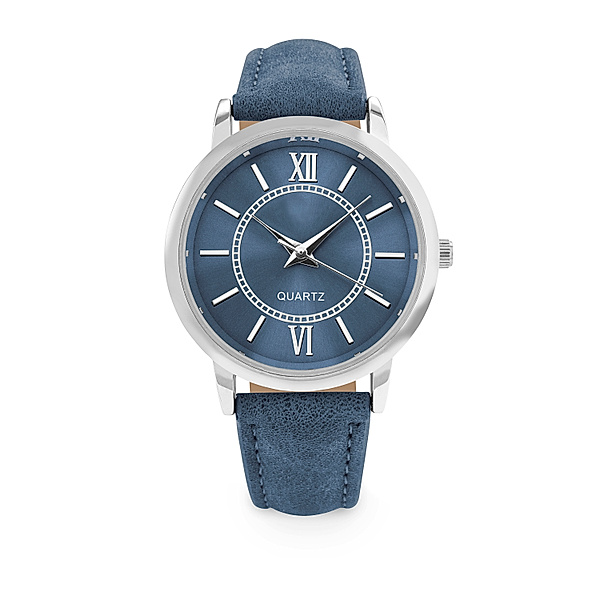 DL Armbanduhr Roma (Farbe: dunkelblau)
