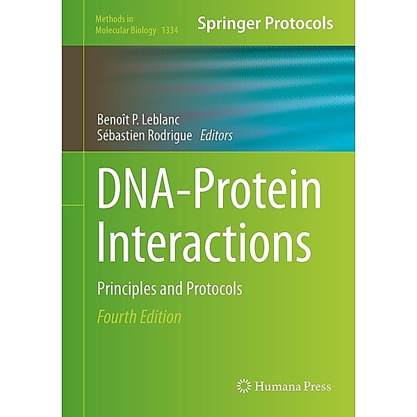 DNA-Protein Interactions / Methods in Molecular Biology Bd.1334
