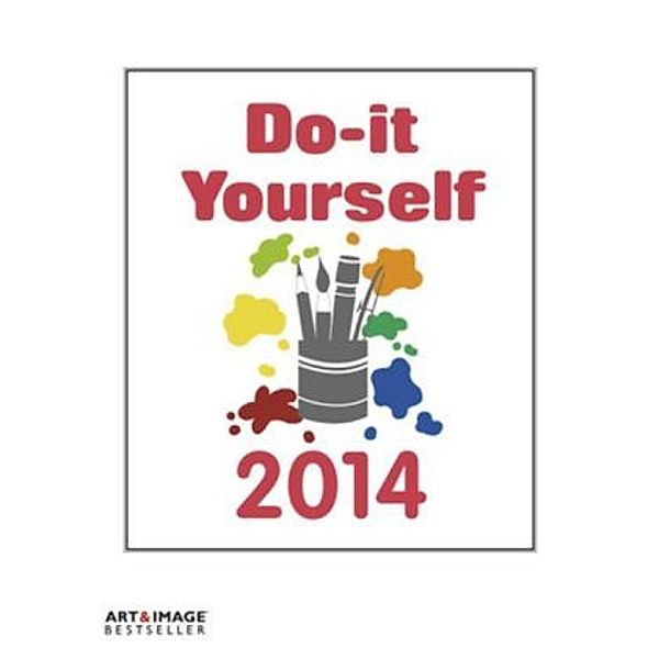 Do it Yourself Kalender, weiß (31 x 24 cm) 2014