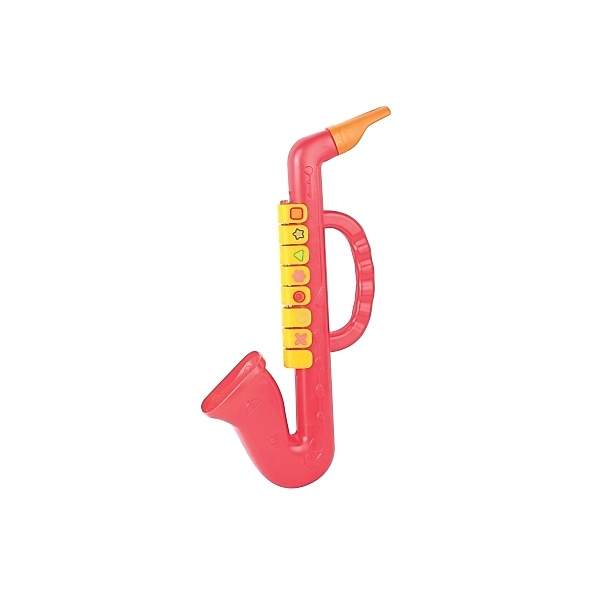 DO Saxophon Kunststoff rot 28cm