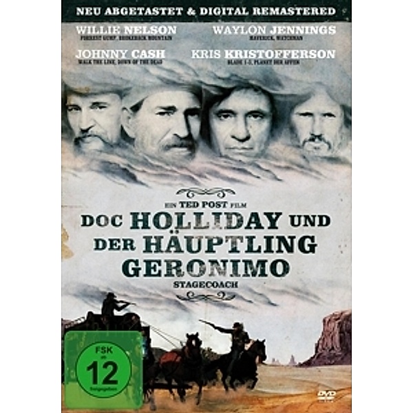 Doc Holliday Und Der Häuptling Geronimo Digital Remastered, Willie Nelson, Waylon Jennings, Johnny Cash
