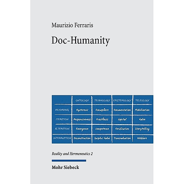 Doc-Humanity, Maurizio Ferraris