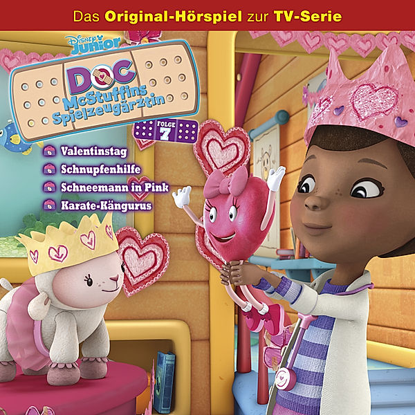 Doc McStuffins Hörspiel - 7 - Doc McStuffins Hörspiel - Folge 7: Valentinstag/Schnupfenhilfe/Schneemann in Pink/Karate-Kängurus (Disney TV-Serie), Gabriele Bingenheimer