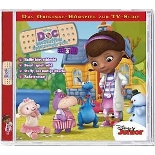 Doc McStuffins, Spielzeugärztin - Hallie hört schlecht, Audio-CD, Walt Disney