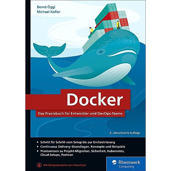 Docker / Rheinwerk Computing, Bernd Öggl, Michael Kofler