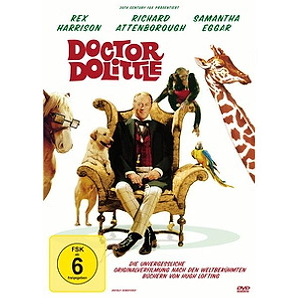 Doctor Dolittle, DVD, Hugh Lofting, Leslie Bricusse