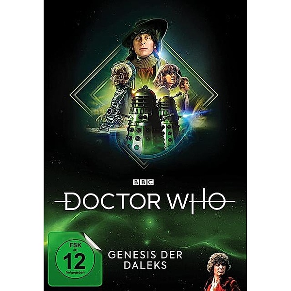 Doctor Who - 4. Doktor - Genesis der Daleks, Tom Baker, Elisabeth Sladen, Ian Marter