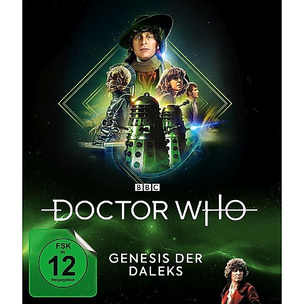 Doctor Who-4.Doktor-Genesis Der Daleks, Tom Baker, Elisabeth Sladen, Ian Marter