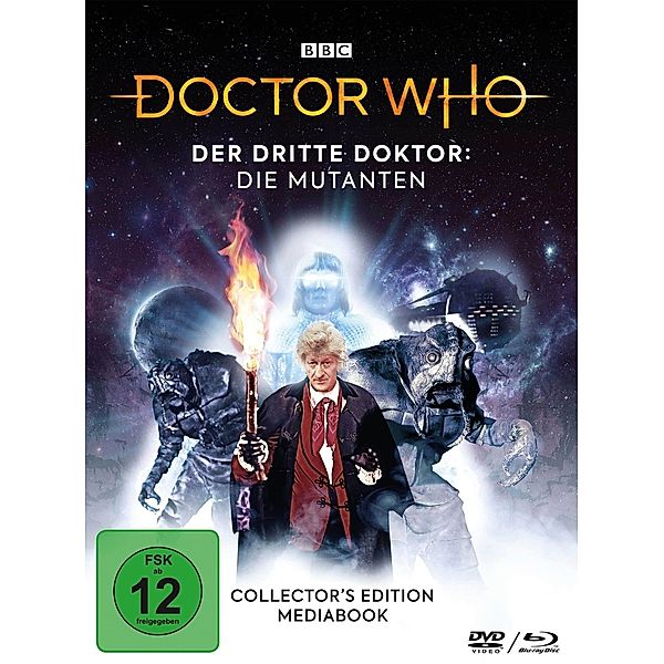 Doctor Who: Der dritte Doctor - Die Mutanten Limited Mediabook, Jon Pertwee, Katy Manning
