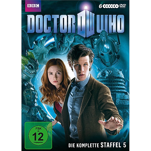 Doctor Who - Die komplette Staffel 5, Russell T. Davies, Terry Nation, Steven Moffat, Gerry Davis, Kit Pedler, Paul Cornell, Mark Gatiss, Matt Jones, Tom Macrae