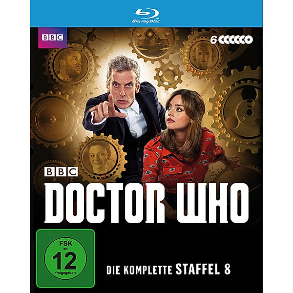 Doctor Who - Staffel 8 BLU-RAY Box, Russell T. Davies, Terry Nation, Steven Moffat, Gerry Davis, Kit Pedler, Paul Cornell, Mark Gatiss, Matt Jones, Tom Macrae