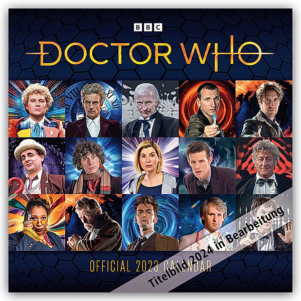 Doctor Who - The Classic Edition 2024 - Wandkalender, Danilo Promotion Ltd