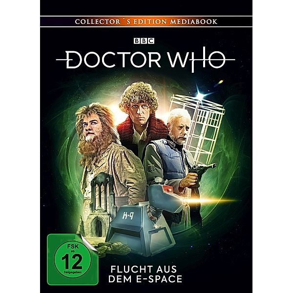 Doctor Who - Vierter Doktor - Flucht aus dem E-Space Limited Mediabook, Patrick Troughten, Frazer Hines, Deborah Watling