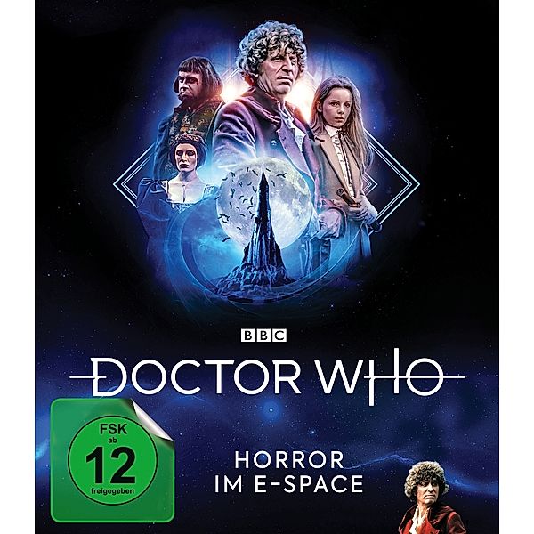 Doctor Who-Vierter Doktor-Horror Im E-Space, Tom Baker, Lalla Ward, Matthew Waterhouse