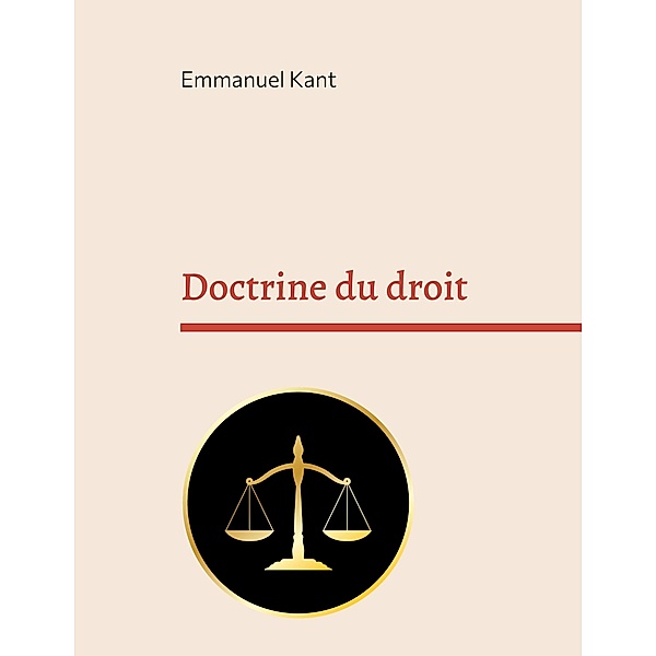 Doctrine du droit, Emmanuel Kant