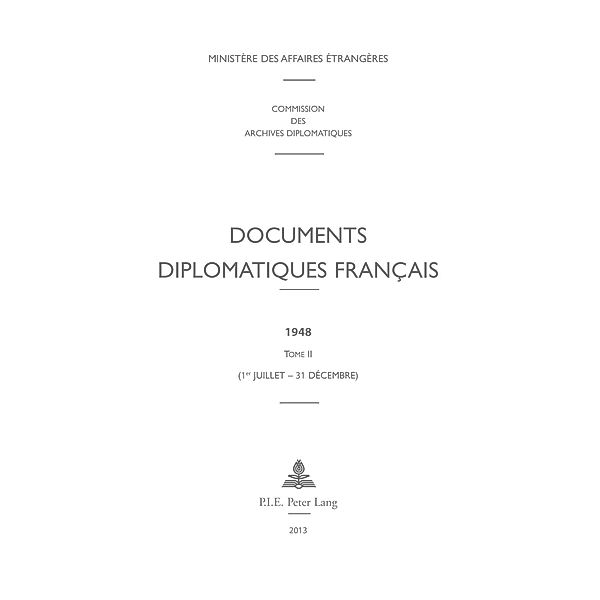 Documents diplomatiques francais