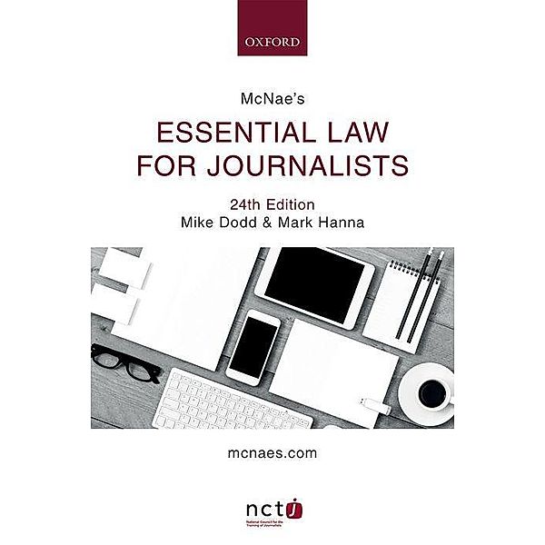Dodd, M: McNae's Essential Law for Journalists, Mark Hanna, Mike Dodd