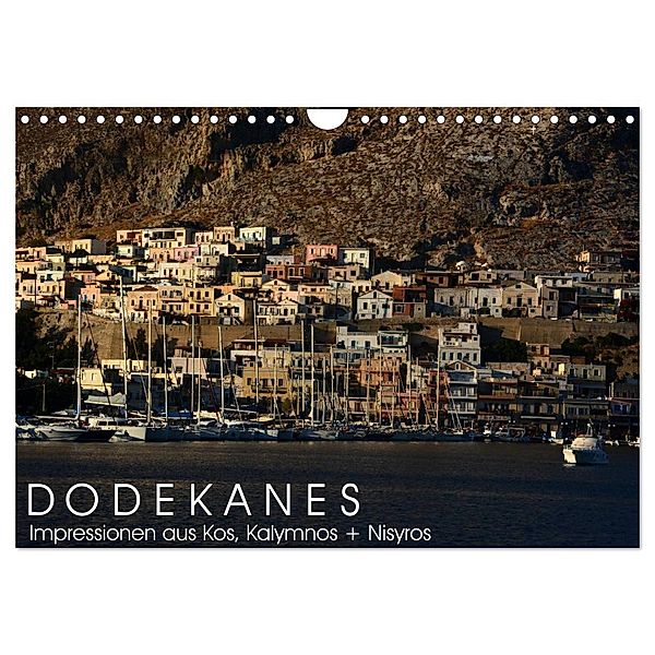 Dodekanes - Impressionen aus Kos, Kalymnos und Nisyros (Wandkalender 2024 DIN A4 quer), CALVENDO Monatskalender, Katrin Manz