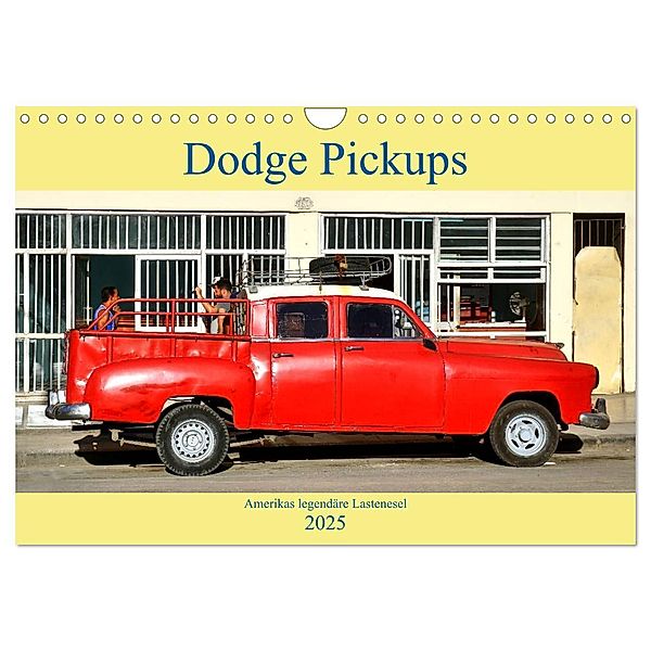 Dodge Pickups - Amerikas legendäre Lastenesel (Wandkalender 2025 DIN A4 quer), CALVENDO Monatskalender, Calvendo, Henning von Löwis of Menar