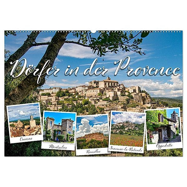 Dörfer in der Provence (Wandkalender 2024 DIN A2 quer), CALVENDO Monatskalender, Reinhold Ratzer