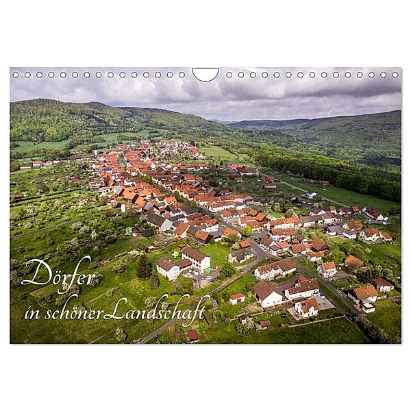 Dörfer in schöner Landschaft (Wandkalender 2024 DIN A4 quer), CALVENDO Monatskalender, Manfred Hempe