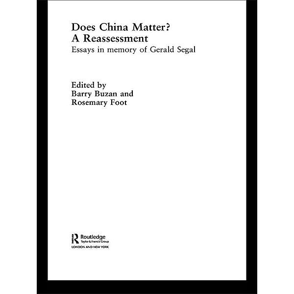 Does China Matter?