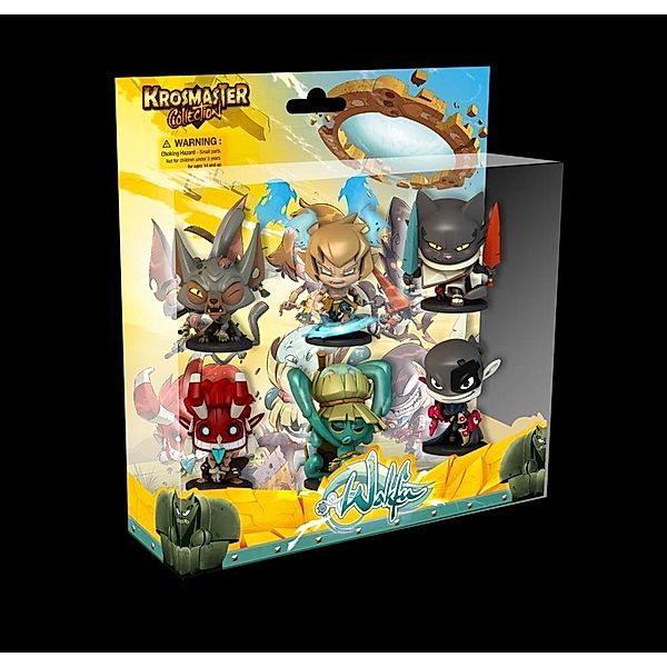 Dofus Krosmaster, Wakfu 6 Figuren Set (Spiel-Zubehör), Nicolas Degouy, Édouard Guiton