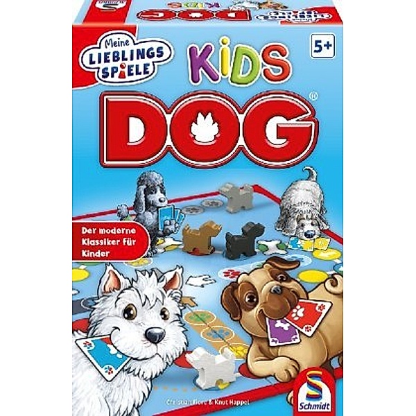 SCHMIDT SPIELE DOG® Kids (Kinderspiel), Christian Fiore, Knut Happel