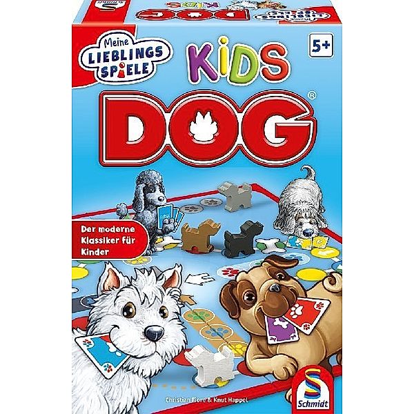 SCHMIDT SPIELE DOG® Kids (Kinderspiel), Christian Fiore, Knut Happel