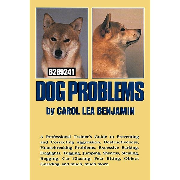 Dog Problems, Carol Lea Benjamin