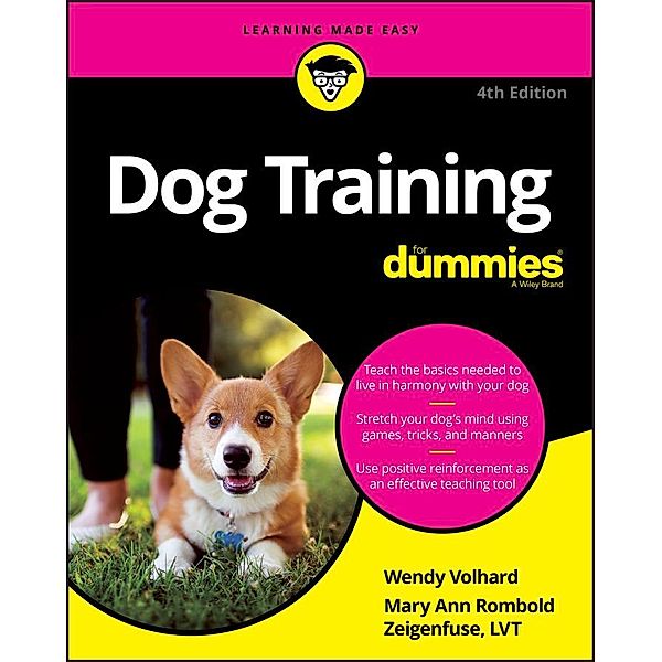 Dog Training For Dummies, Wendy Volhard, Mary Ann Rombold-Zeigenfuse