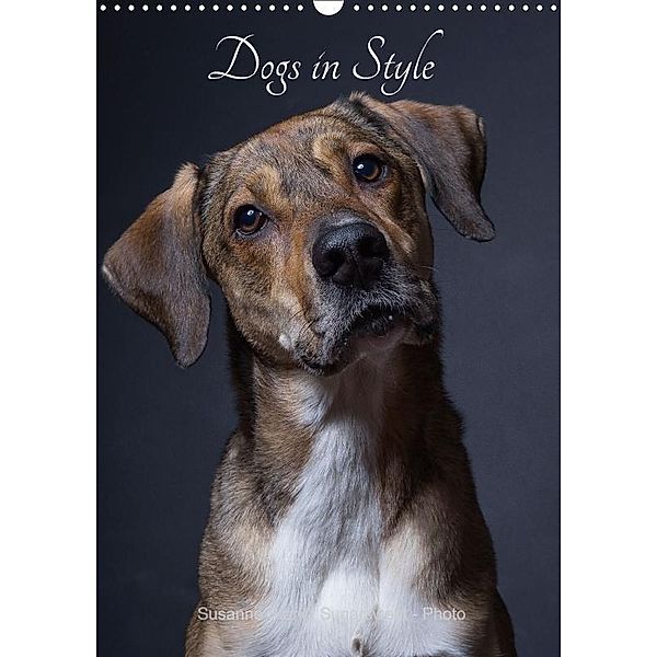 Dogs in Style (Wall Calendar 2017 DIN A3 Portrait), Susanne Stark