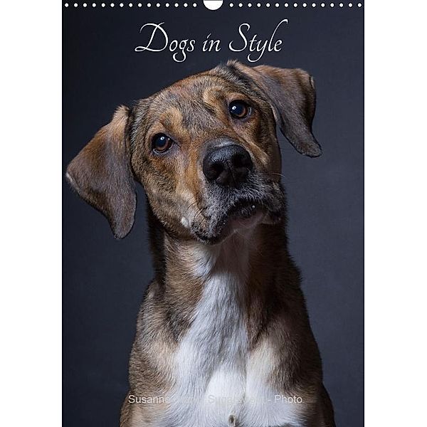 Dogs in Style (Wall Calendar 2019 DIN A3 Portrait), Susanne Stark