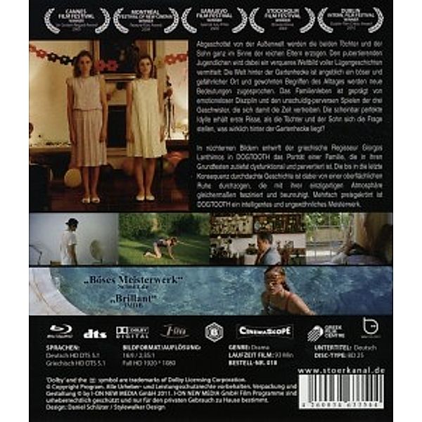 Dogtooth - Störkanal, 1 Blu-ray
