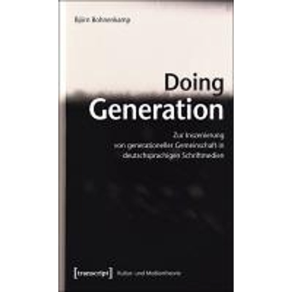 Doing Generation, Björn Bohnenkamp
