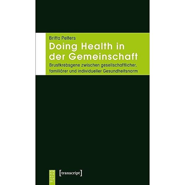 Doing Health in der Gemeinschaft, Britta Pelters