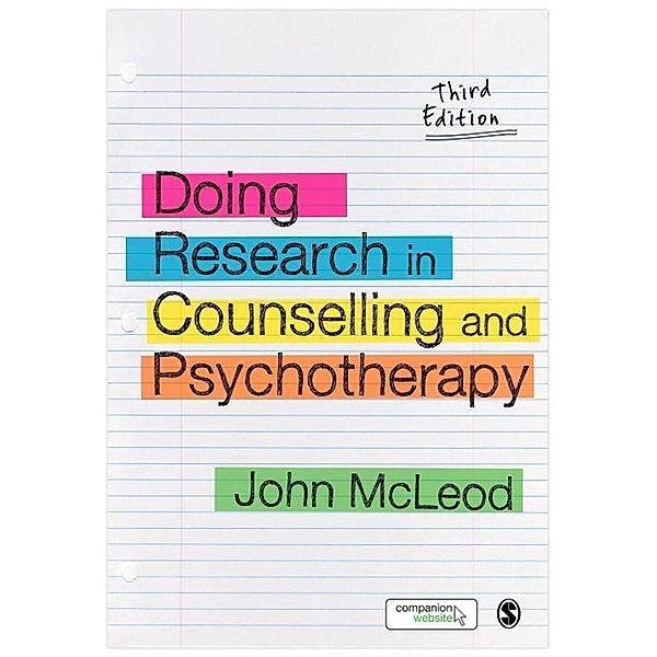 Doing Research in Counselling and Psychotherapy / SAGE Publications Ltd, John McLeod