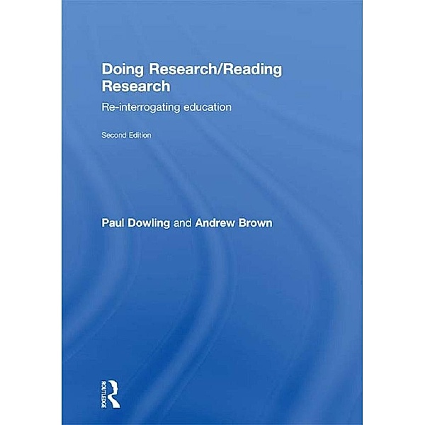 Doing Research/Reading Research, Paul Dowling, Andrew Brown