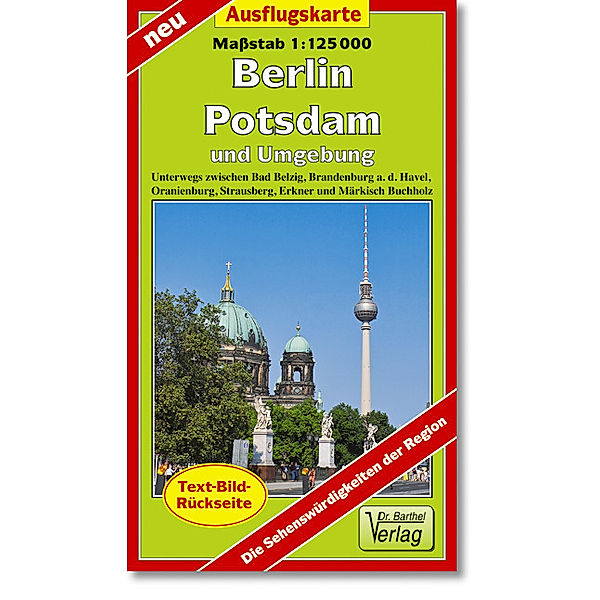Doktor Barthel Karte Berlin, Potsdam und Umgebung
