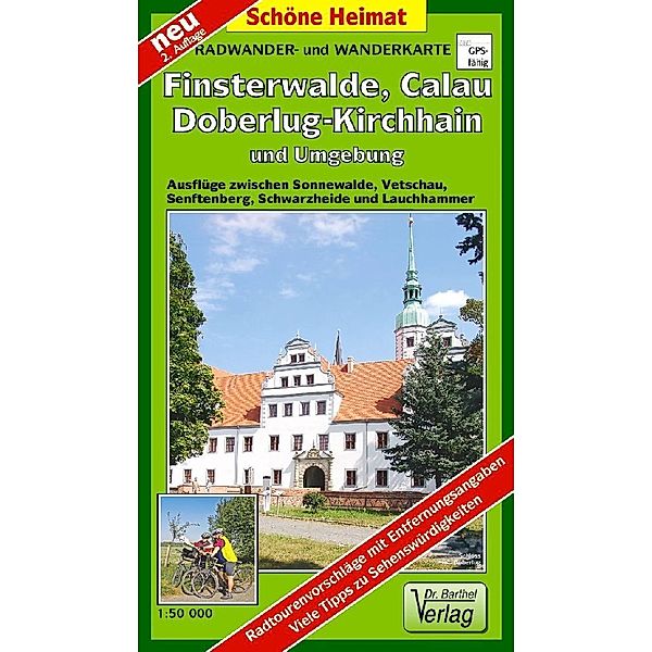 Doktor Barthel Karte Finsterwalde, Calau, Doberlug-Kirchhain und Umgebung