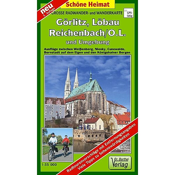 Doktor Barthel Karte Görlitz, Löbau, Reichenbach/O.L. und Umgebung