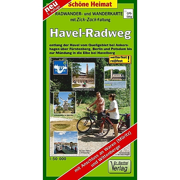 Doktor Barthel Karte Havel-Radweg