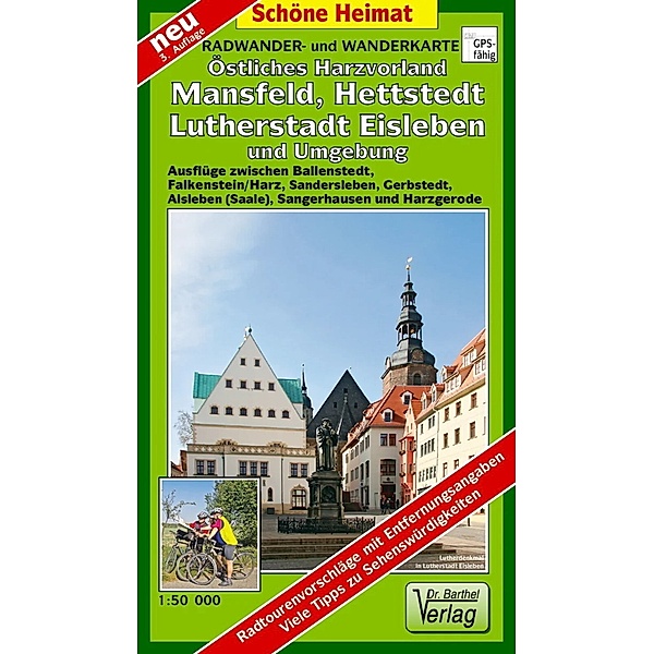 Doktor Barthel Karte Östliches Harzvorland, Mansfelder Land