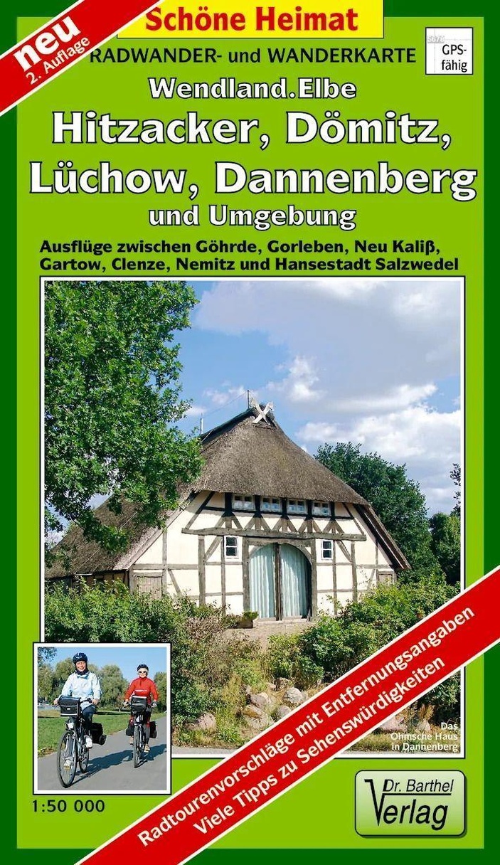 Doktor Barthel Karte Radwander Und Wanderkarte Flusslandschaft Elbe Hitzacker Domitz Luchow Dannenberg Und Umgebung Buch