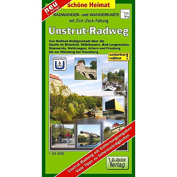 Doktor Barthel Karte Unstrut-Radweg