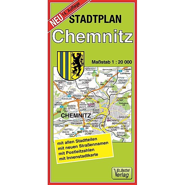 Doktor Barthel Stadtplan Chemnitz