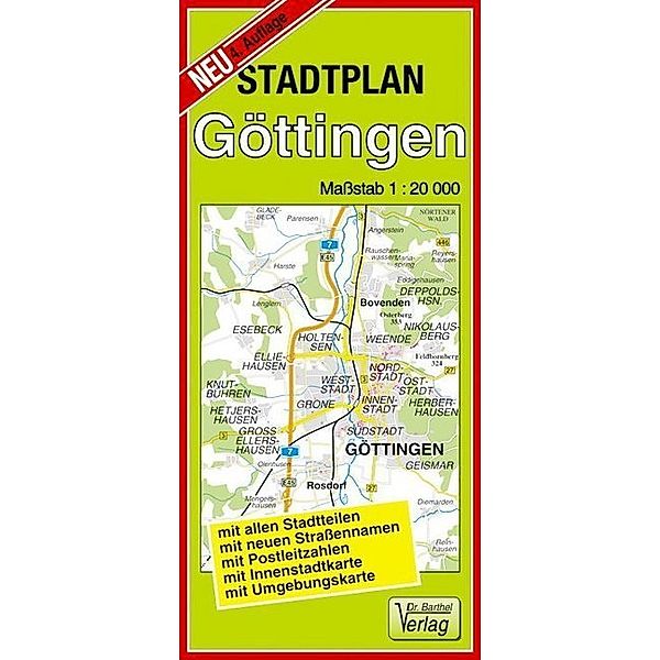 Doktor Barthel Stadtplan Göttingen