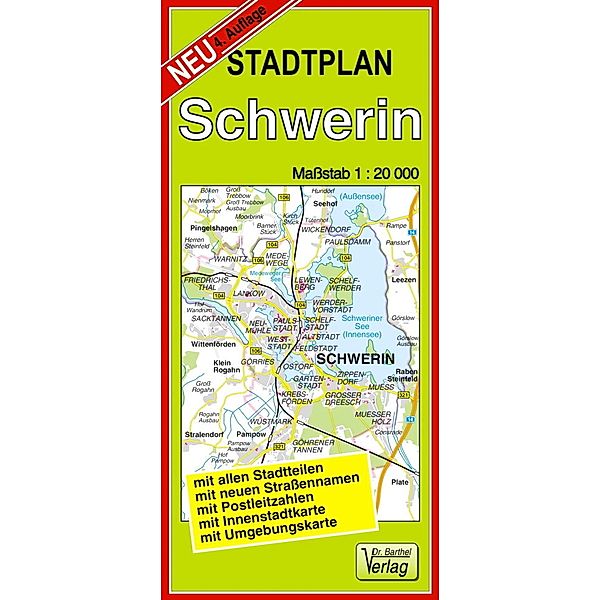 Doktor Barthel Stadtplan Schwerin